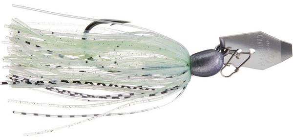 Z-Man Project Z Chatterbait Spinnerbaits, Black/Blue, 1/2 oz, Breaking Bream