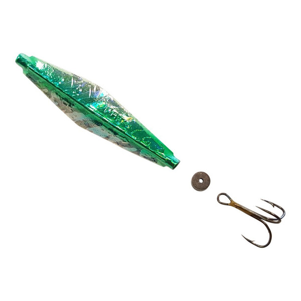 Buzz Bomb Green Holographic - 3” Light