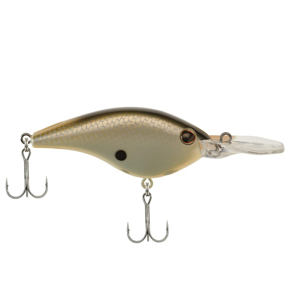 Berkley Frittside Fishing Lure, Honey Shad, 1/2 oz, 2 3/4in | 7cm Crankbaits, Classic Flat Side Profile Mimics Variety of Species and Creates Flash, Equipped with Sharp Fusion19 Hook