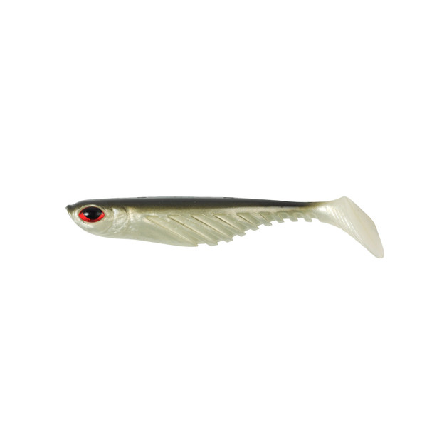 Berkley PowerBait Ripple Shad Fishing Bait, Smelt, 3 1/2in | 9cm, Irresistible Scent & Flavor, Realistic Profile, Unique Swimming Action, Ideal for Bass, Walleye, Pike and more