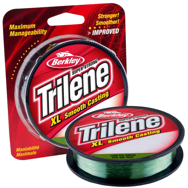 Berkley Trilene® XL®, Low-Vis Green, 6lb | 2.7kg, 330yd | 301m Monofilament Fishing Line, Suitable for Freshwater Environments