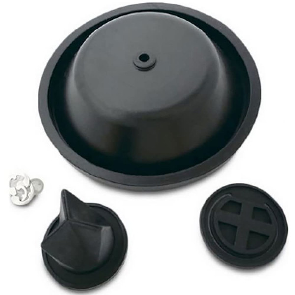 Whale AK9003 Gusher® Urchin Manual Pump Neoprene Parts Service Kit, Replacement Parts, Black