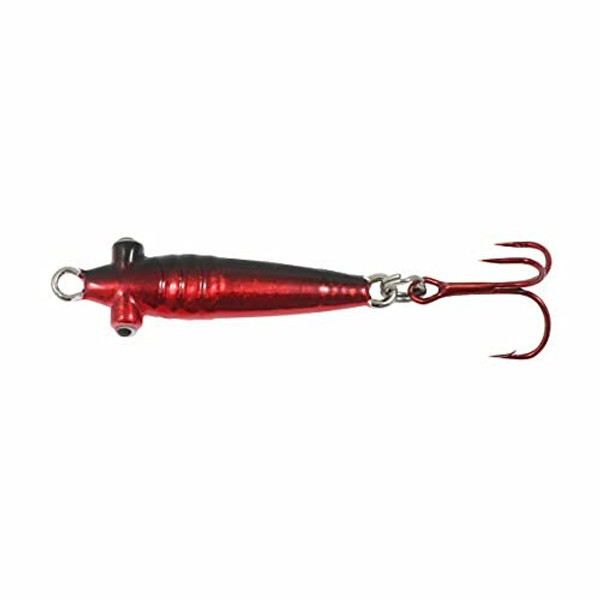 Northland Fishing Tackle Bro Bug Ice Fishing Spoon, Super-Glo Redfish, 1/4 Oz, 1/Cd