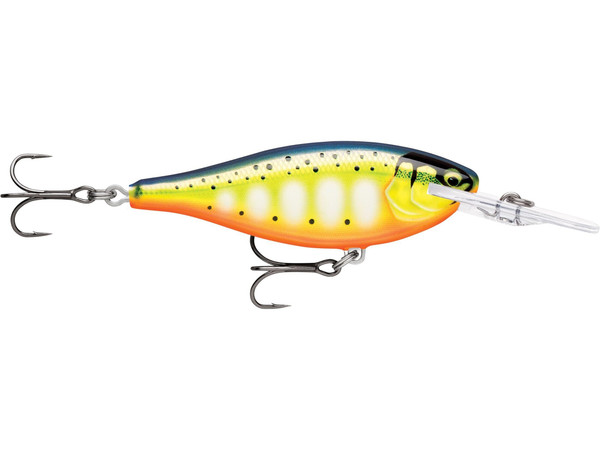 Rapala SRE75GDHS: Shad Rap Elite 75 Gilded Hot Steel