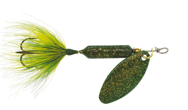 Yakima Bait Wordens 210-GFR Rooster Tail in-Line Spinner, 2 1/2", 1/6 oz