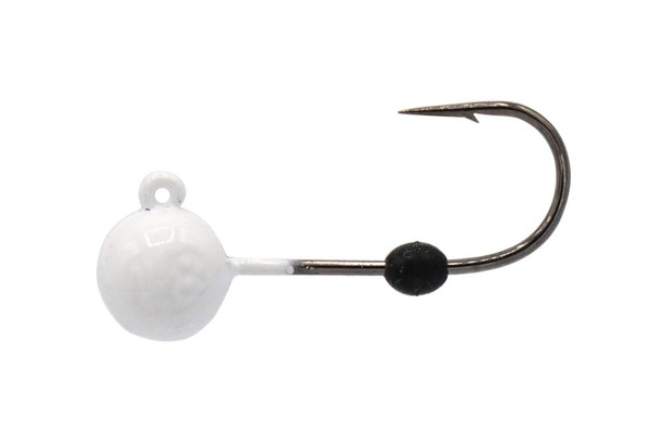 Soft-Lock Tungsten Jig Head (White, 1/16oz - Hook #4)