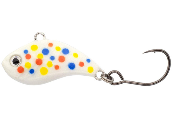 Z-Viber Original - Ultra Light and Ice Fishing Lure - Mini Lipless Crankbait - 1/16oz Rattle Bait (1") (Wonder B (Glow))