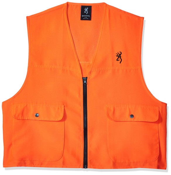 Browning 3051000103 Vest Safety, Blaze,L, Multi, One Size