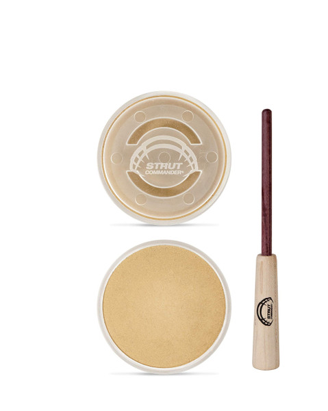 STRUT COMMANDER Ole Scratch Slate Turkey Pot Call, Turkey Hunting Gear and Accessories, Commandress Pot Call