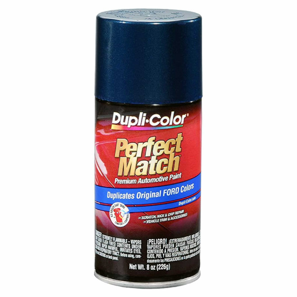 Dupli-Color EBFM01877 Perfect Match Automotive Spray, Dark Blue Metallic, 3L – 8 oz. Aerosol Can