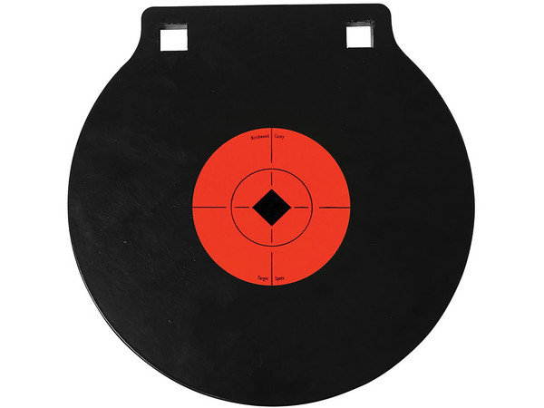Birchwood Casey World of Targets Shooting Hunting Sports Competition AR500 Steel 8" Double Hole 3/8" Gong Target
