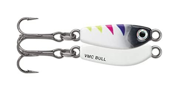 VMC Bull Spoon 1/8 oz Glow Black Wonderbread