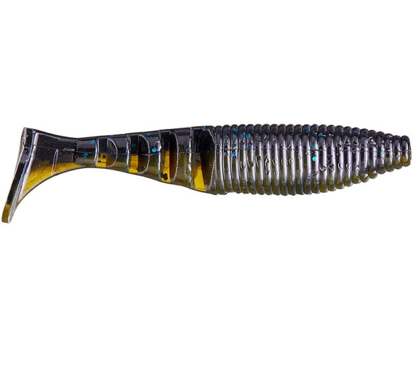 Gary Yamamoto 4" Kickin' ZAKO Black,Multi,One Size,YAM-134P-05-991