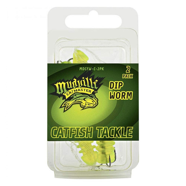 Mudville DIP WORM - CHART - 2PK MDCFW-C-2PK Fishing Lure
