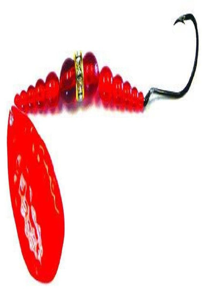 Mack's Lure 09926 Wedding Ring Spinner - Super Series Red