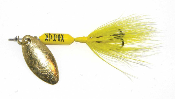 Wordens Rooster Tail Lure, 1/8-Ounce, Yellow Jacket