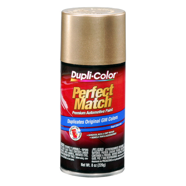 Dupli-Color EBGM04917 Perfect Match Automotive Spray Paint – General Motors Gold Metallic, 60 WA398E – 8 oz. Aerosol Can
