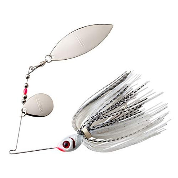 BOOYAH Blade Tandem Silver Shad 3/8 Oz, One Size (BYBT38635)