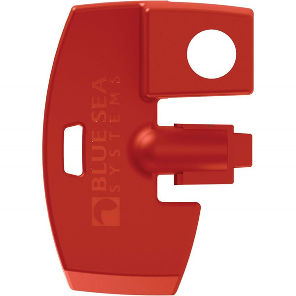 Blue Sea Systems 7903 m-Series Battery Switch Key Lock Replacement, Red
