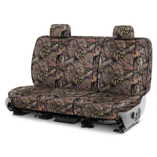Covercraft Carhartt Mossy Oak Camo SeatSaver Second Row Custom Fit Seat Cover for Select Dodge Durango Models - Duck Weave (Break-Up Country)