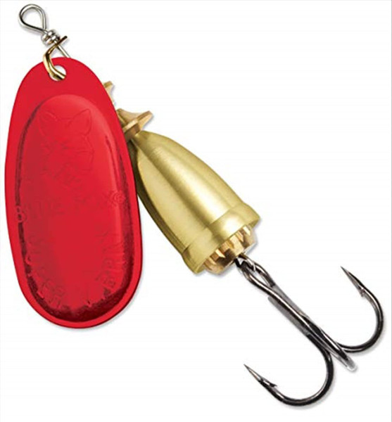 Blue Fox Classic Vibrax Spinner, 7/16-Ounce, Bleeding Gold