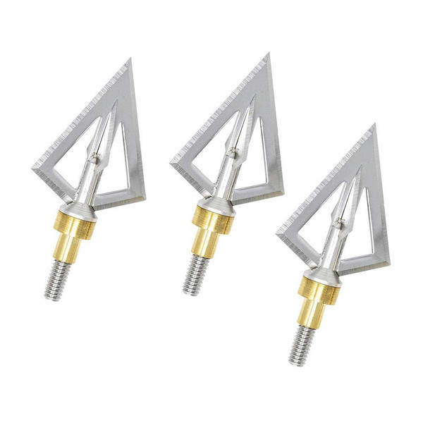 Dead Ringer The PSD Broadhead, 2-Blade Fixed Broadheads, 100/125 Grain 1 1/8" Cutting Diameter, Includes 3 Broadheads