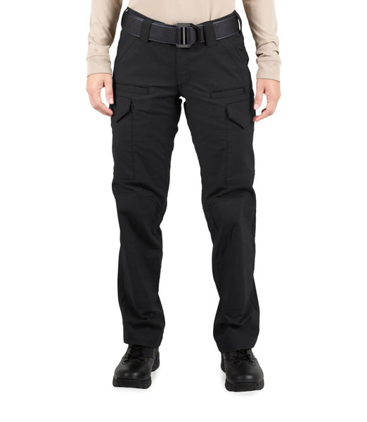 First Tactical 124011-019-12-R Women's V2 Tactical Pant Black 12