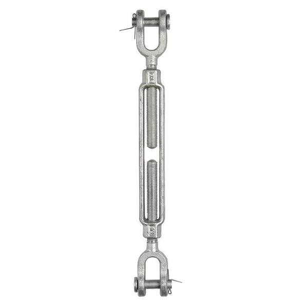 TURNBUCKLE Jaw & Jaw Galvanized 1/2" x 6"