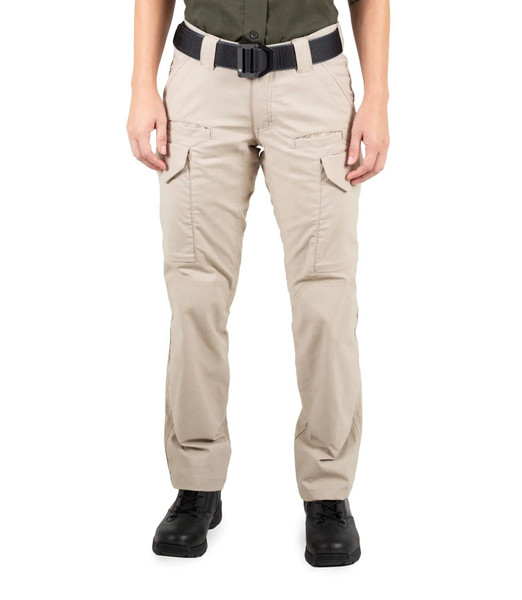 First Tactical 124011-055-6-R Women's V2 Tactical Pant Khaki 6