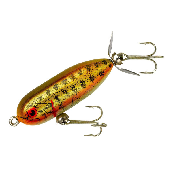 Heddon Tiny Torpedo Lure (G-Finish/Gold Bass, 1 7/8-Inch)