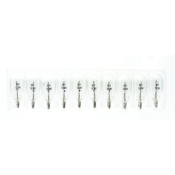 Camco 54768 Auto 3rd Brake Lamp 17.9W 921 Bulb - Pack of 10