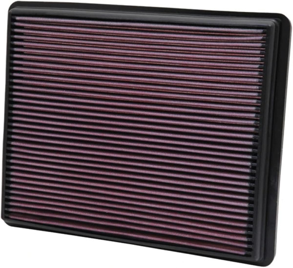 K&N Engine Air Filter: Increase Power & Towing, Washable, Premium, Replacement Air Filter: Compatible 1999-2019 Chevy/GMC Truck/SUV V6/V8 (Silverado, Suburban, Tahoe, Sierra, Yukon, Avalanche) 33-2129