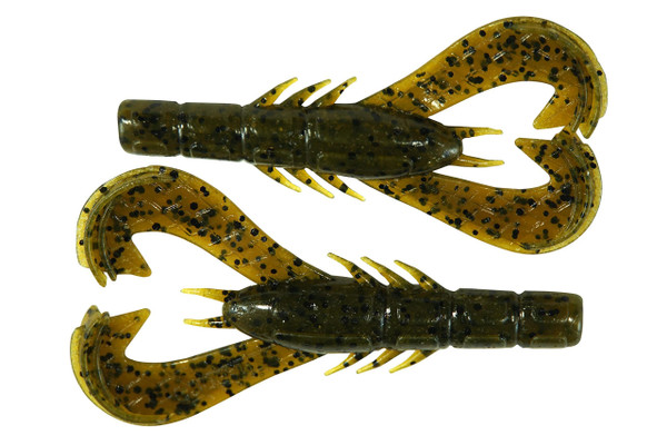 Googan Baits GKC-3-GNP Krackin' Craw 3", Green Pumpkin, Multicolor, One Size