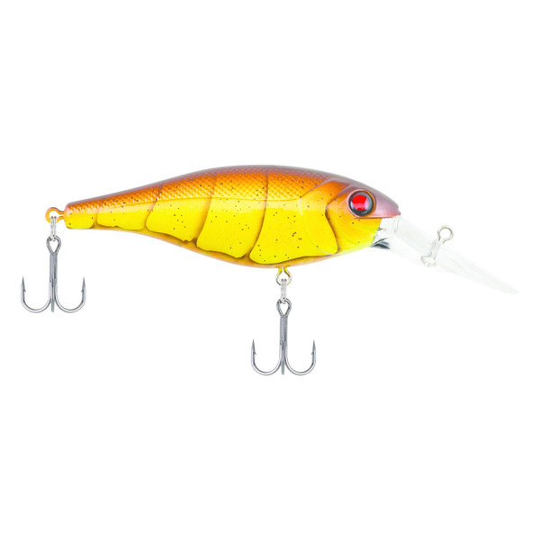 Berkley Bad Shad Fishing Lure, Spring Craw, 1/3 oz, 2.75in | 7 cm, Pairs Handcrafted Quality with Synthetic Precision, Ready to Fish out of the Package,