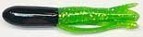 Southern Pro Litl Hustler Tube 10Pk 1.5In. Blk/Lime