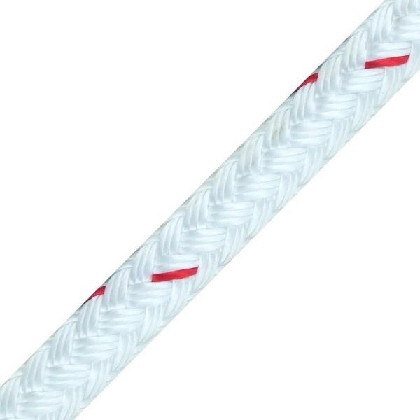 New England Ropes 1/4in (6mm) Sta-Set White - Full 600ft Spool