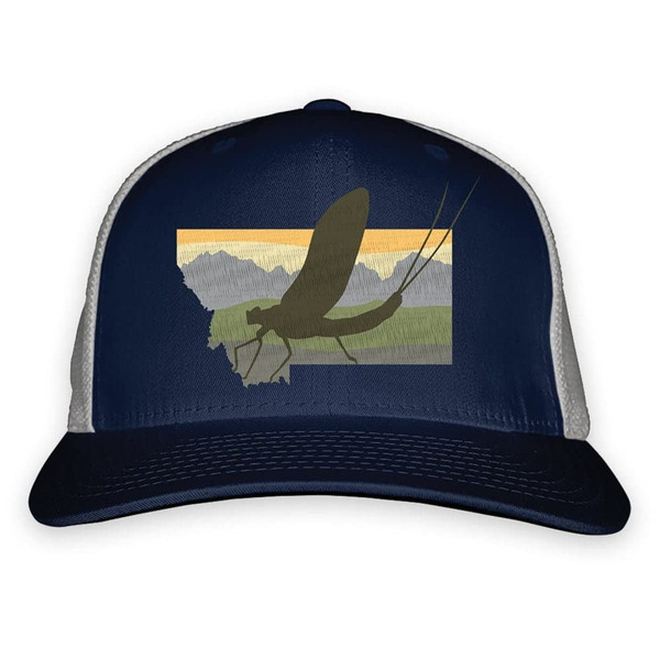 Rep Your Water Montana Drake Hat Light Grey