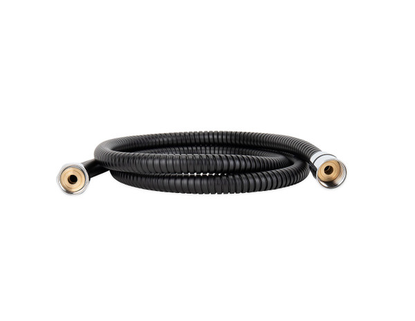 Camco RV/Marine Flexible Replacement Shower Hose | Reinforced Construction | Measures 60-Inches | Black (43745)