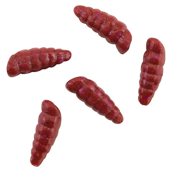 Berkley Gulp! Waxies Fishing Soft Bait, Bloody