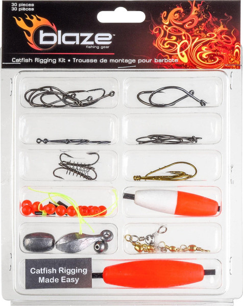 SouthBend Blaze Catfish Rigging Kit 50Pc