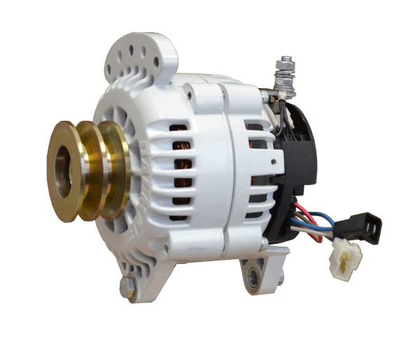 Balmar Alternator 120 AMP 12V 3.15" Dual Foot Saddle Dual Pulley w/Isolated Ground