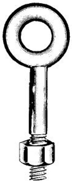 Chicago Hardware Eye Bolt Galvanized 1/2 x 10