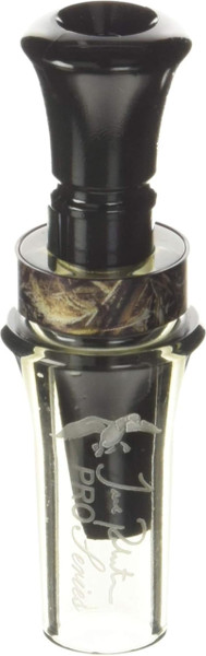 Duck Commander Jase Robertson Pro Series Duck Call - Easy Blowing, Double Reed Acrylic Duck Call for Duck Hunting Accessories - Smoke Acrylic