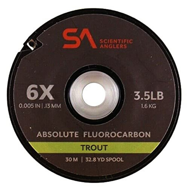Scientific Anglers Absolute Fluorocarbon Trout Tippet - 30m (6X)