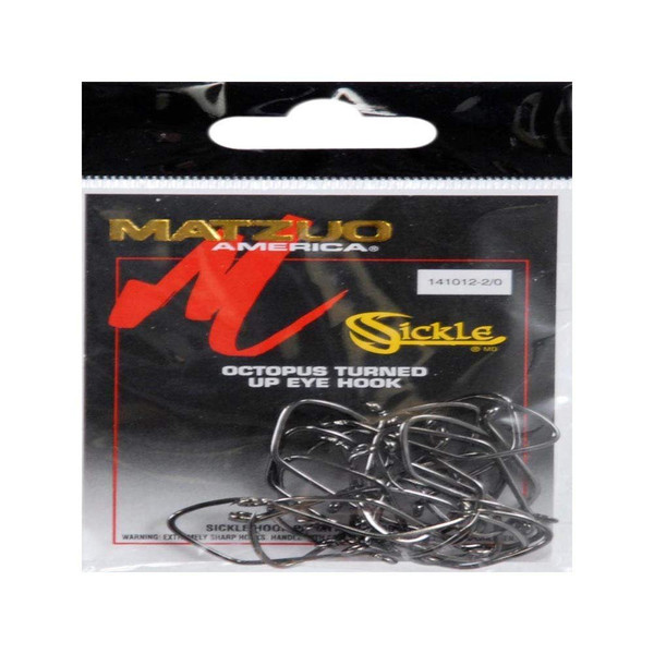 Octopus Sickle HK BLK #2 25PK