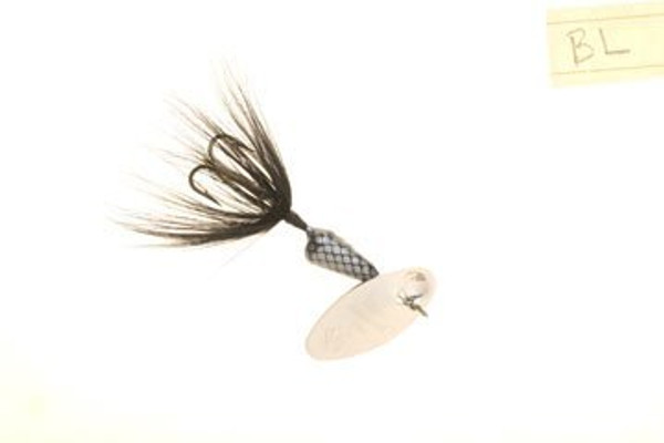 Wordens 456-BR Vibric Rooster Tail Dressed Spinner, 1/4 oz, Brown