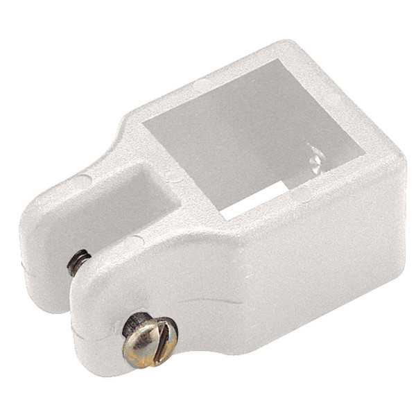 Sea Dog 273561-1 Square Slide Fitting, 1", White