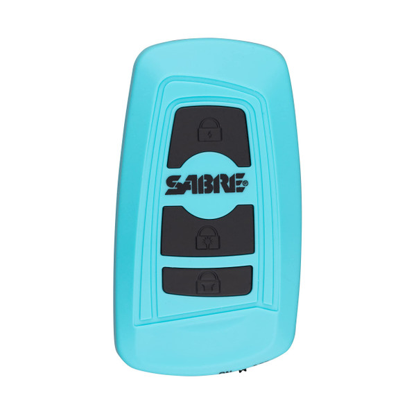SABRE Compact Stun Gun, Flashlight & Personal Alarm –Rechargeable 3-in-1 Personal Safety Tool w/ Wrist Strap for Quick Access