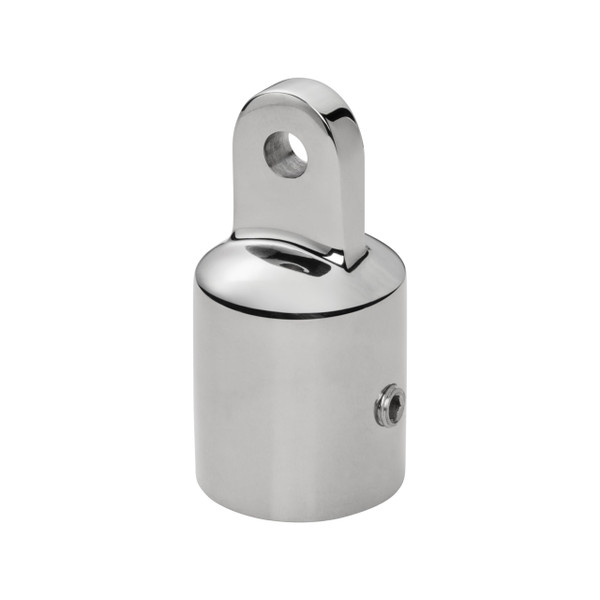 WHITECAP IND Whitecap S-1431C Top Cap with Set Screws - 7/8" Tube x 1/4" Pin, CP/Zamac