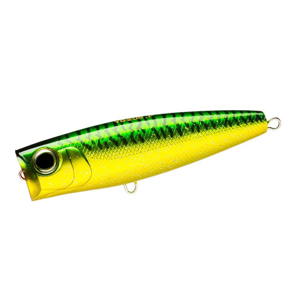 Yo-Zuri R1152-GM Hydro Popper Floating Lure, Green Mackerel